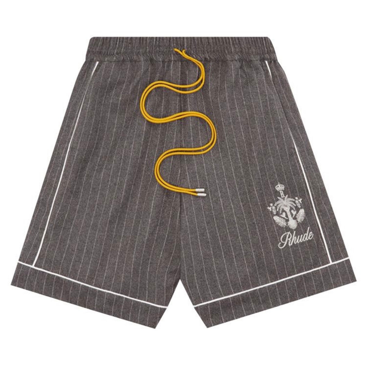 Rhude Striped Pajama Shorts