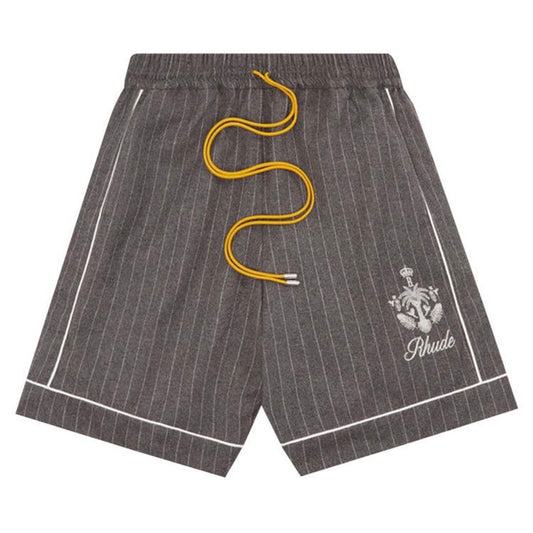 Rhude Striped Pajama Shorts