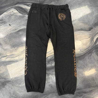 Chrome Hearts 1988 Glitter Sweatpants Black/Brown