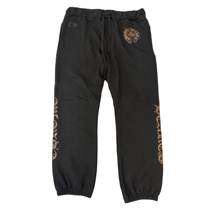 Chrome Hearts 1988 Glitter Sweatpants Black/Brown