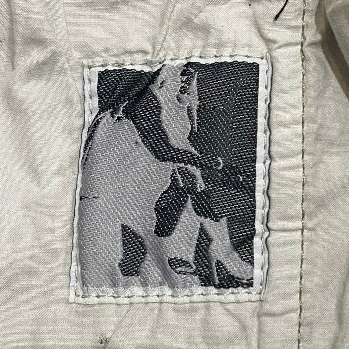 Rick Owens DRKSHDW Bauhaus Pod Shorts Black/White Foil