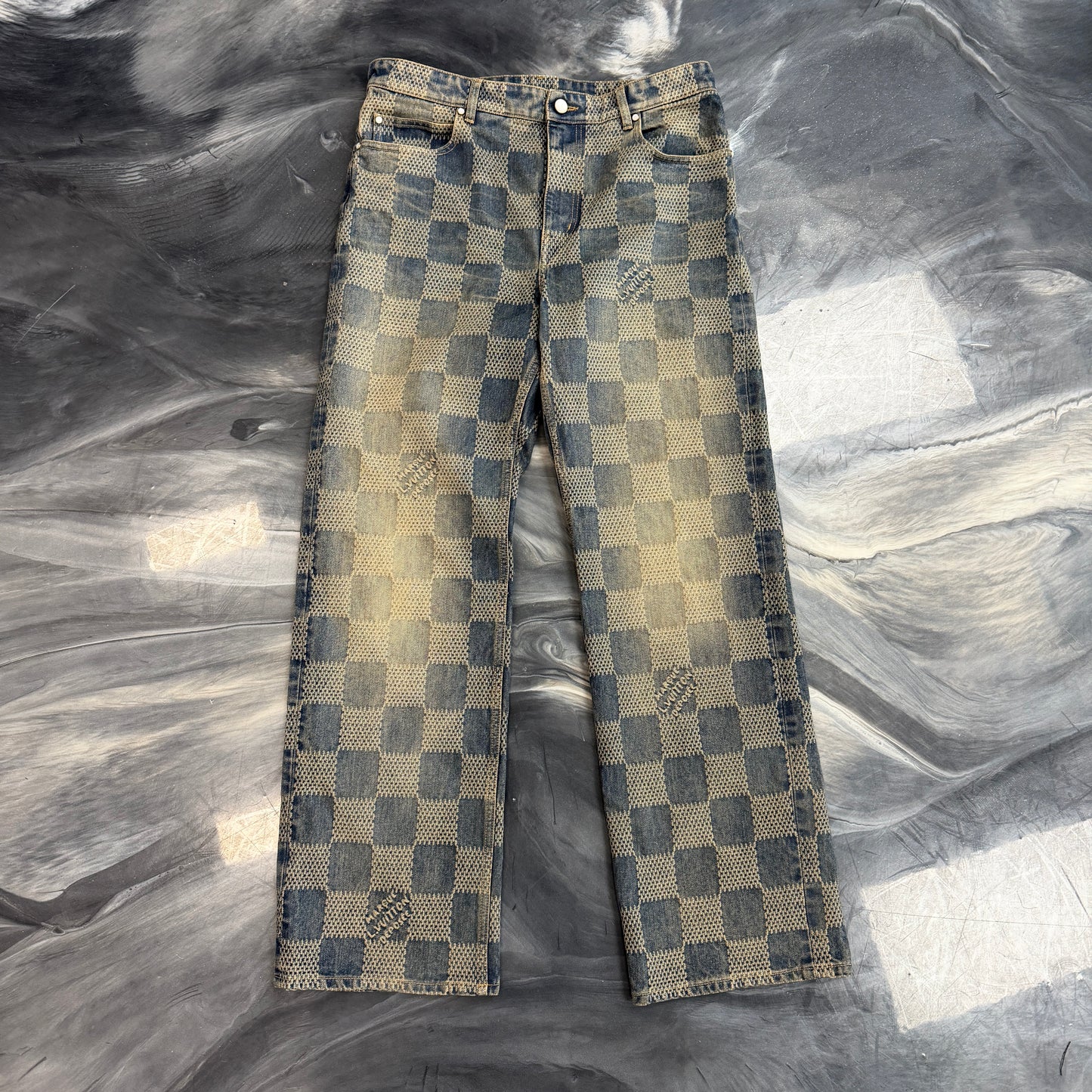 Louis Vuitton Damier Washed Denim
Skate Pants