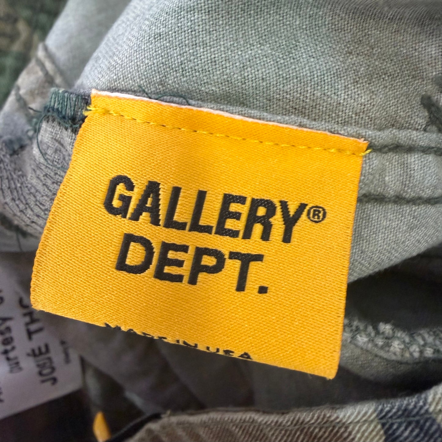 Gallery Dept. G Patch Camo Shorts