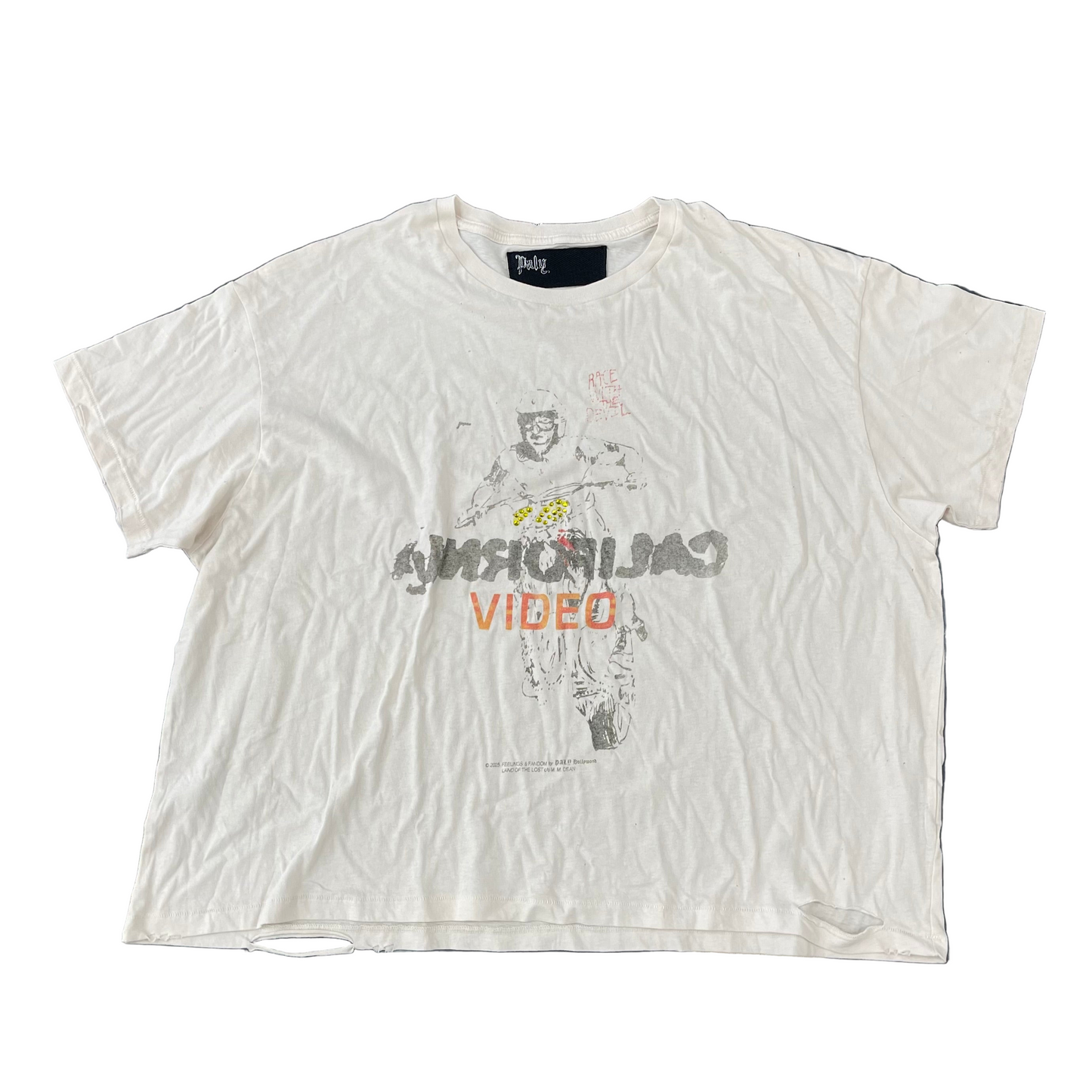 Paly Hollywood Cali Video Tee