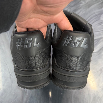 Louis Vuitton LV Trainer Sneakers black monogram (USED) (NO BOX)