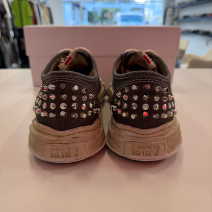 Maison Mihara Yasuhiro Baker OG Sole Studded Canvas Low Grey (Used)