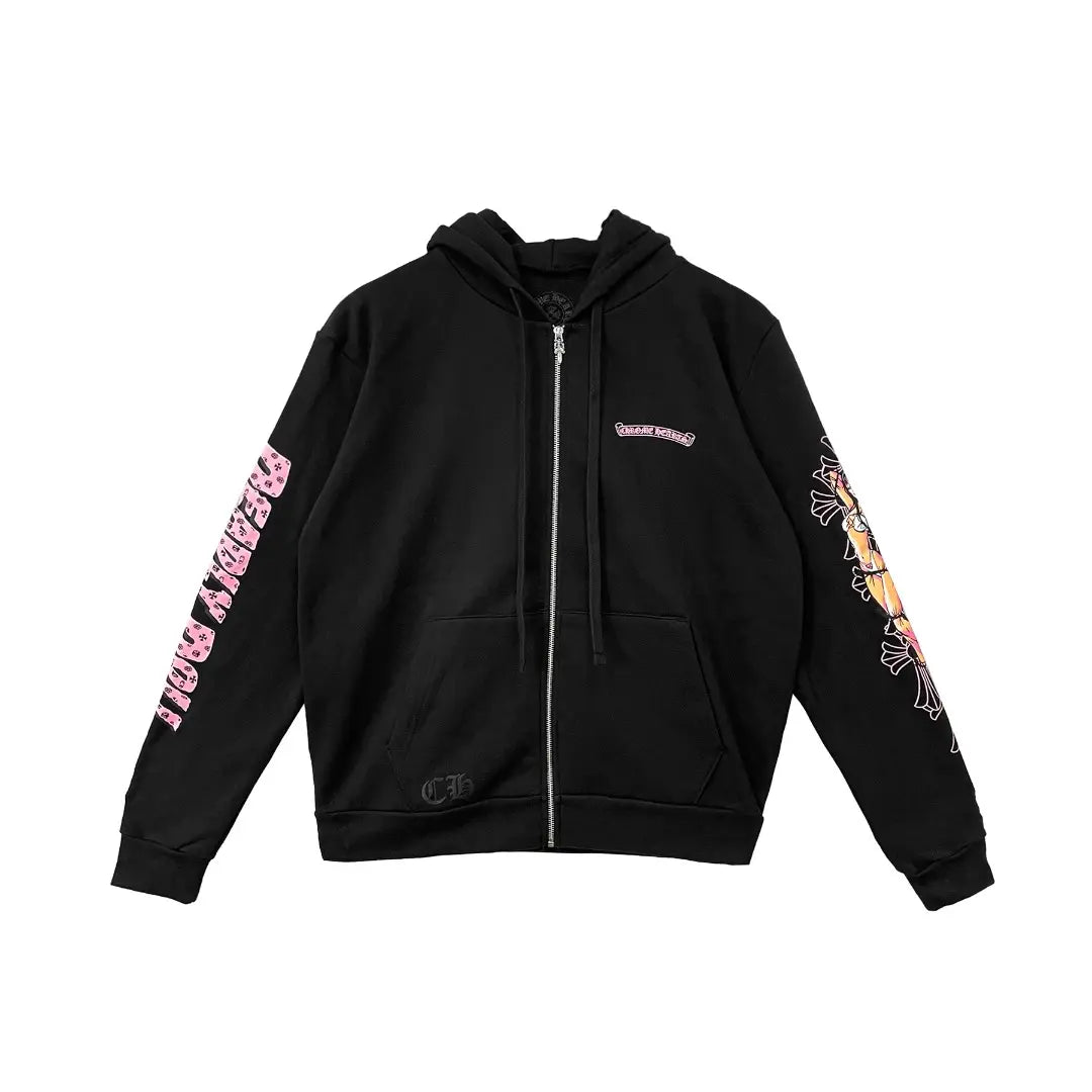 Chrome Hearts Deadly Doll Zip Up Hoodie