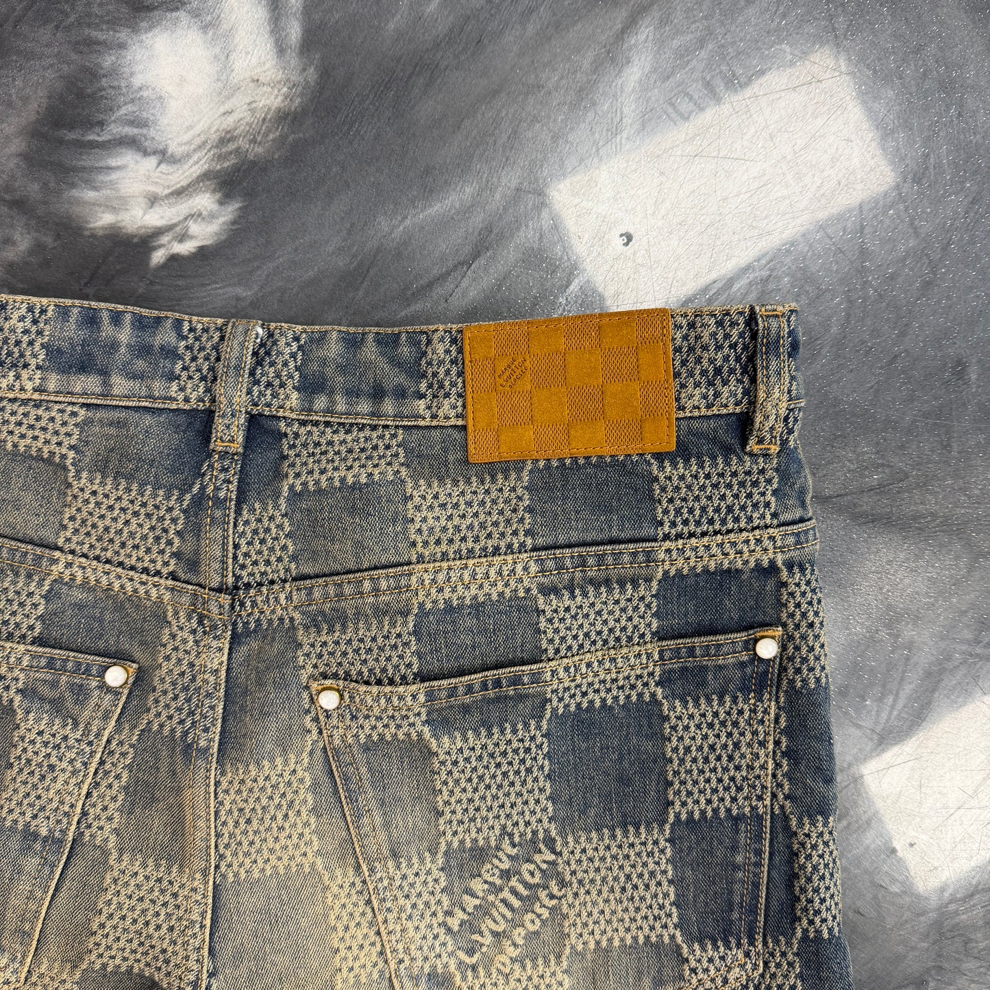Louis Vuitton Damier Washed Denim
Skate Pants