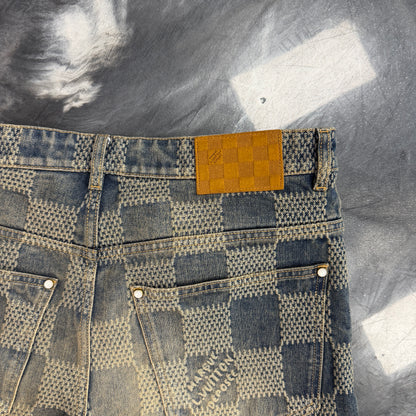 Louis Vuitton Damier Washed Denim
Skate Pants