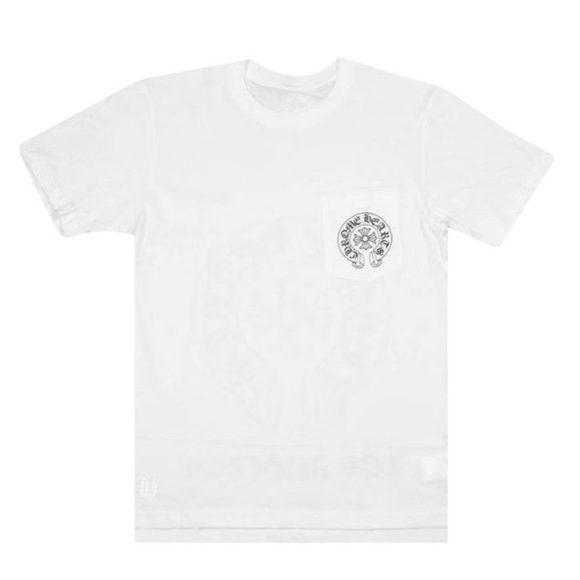 Chrome Hearts White Miami Horseshoe Tee