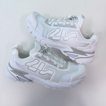 Louis Vuitton Tatic Runner Sneaker White (USED NO BOX)