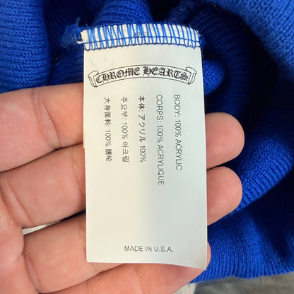 Chrome Hearts Blue Beanie