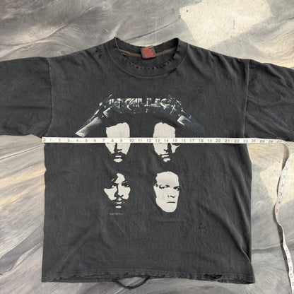 Vintage Metallica 1991 Faces Tour Tee Faded