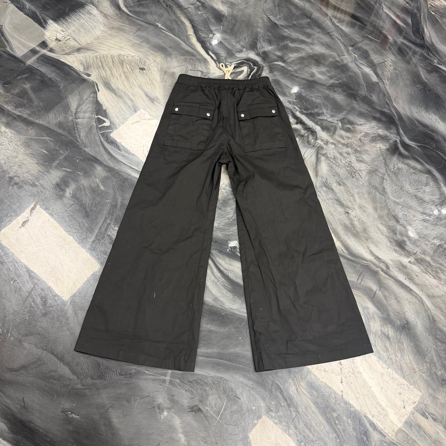 Rick Owens Wide Bela Pants Black