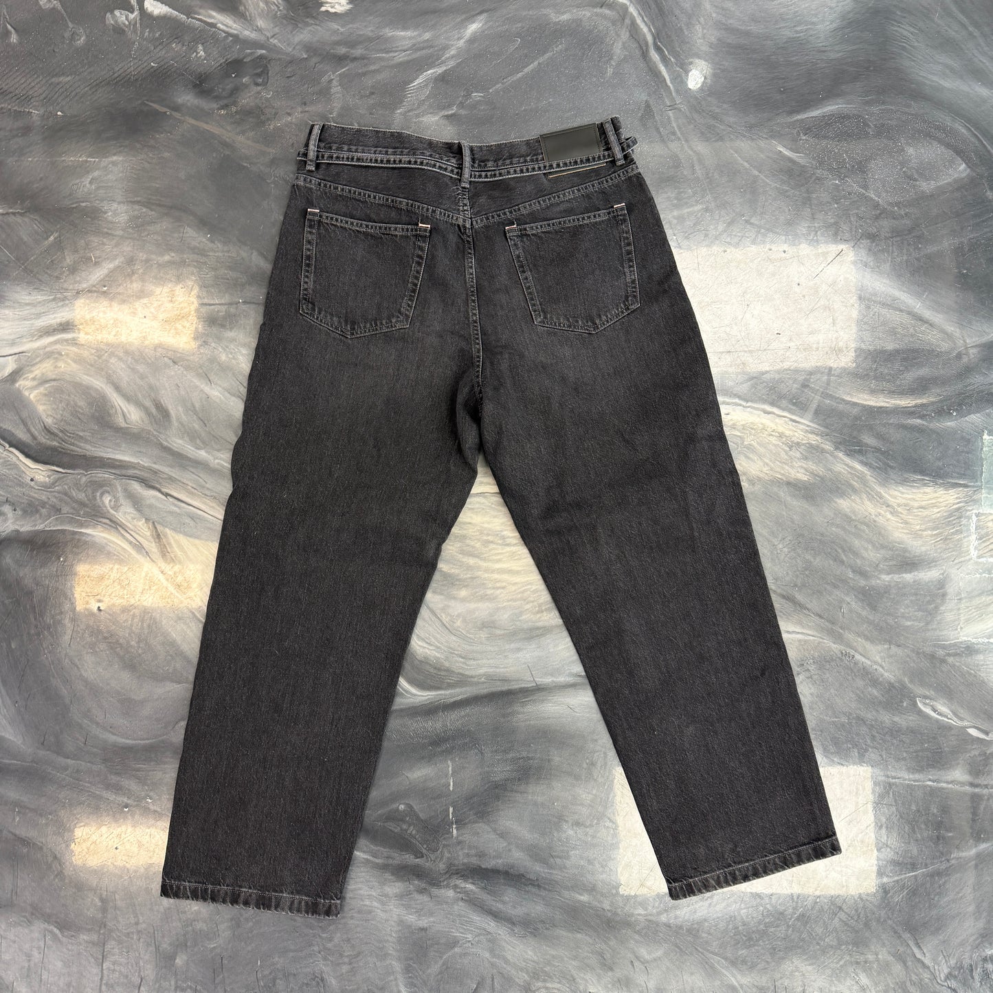 Acne Studios 1991 Toj Vintage Black Denim Jeans