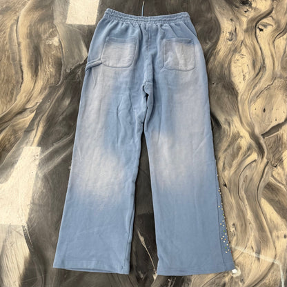 HMDD Crystal Sweatpants Powder Blue