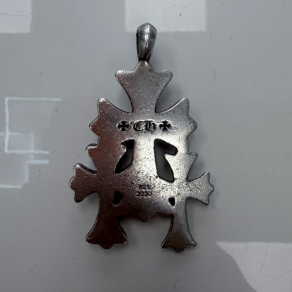 Chrome Hearts Triple Cross Pendant