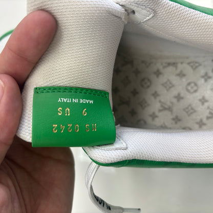 Louis Vuitton × Nike Air Force 1
Low 'White Gym Green' (USED, NO BOX, NO INSOLES)