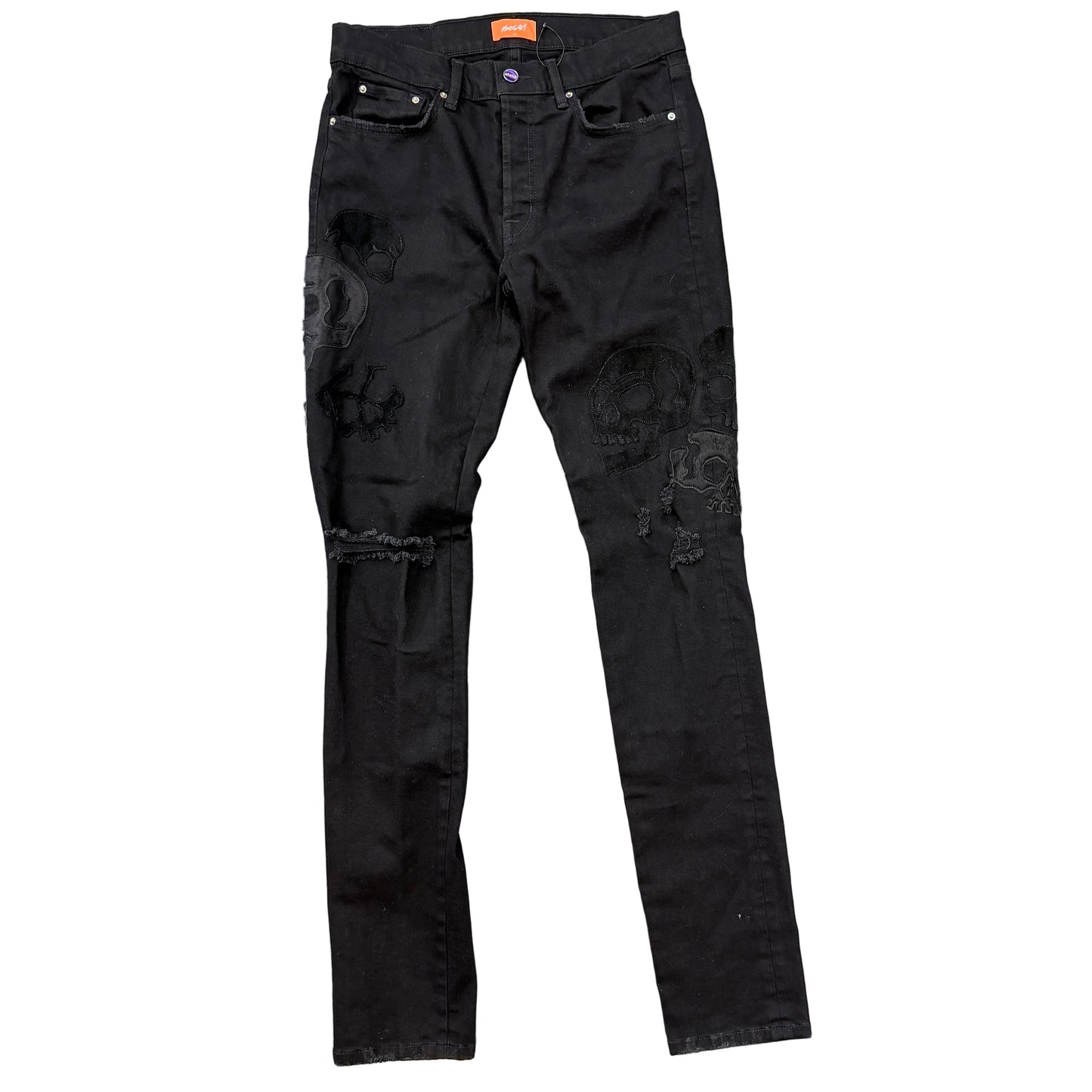 Bossi Skull Denim Black
