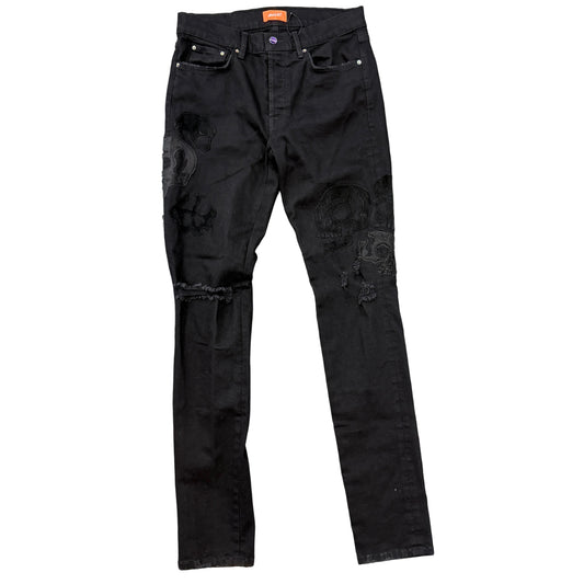 Bossi Skull Denim Black