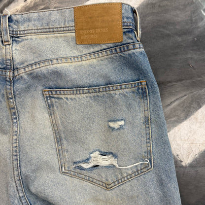 ERD Distressed Mud Washed Denim Jeans