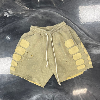 Satoshi Nakamoto Studded Shorts
