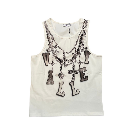 Vale Chain Tank White