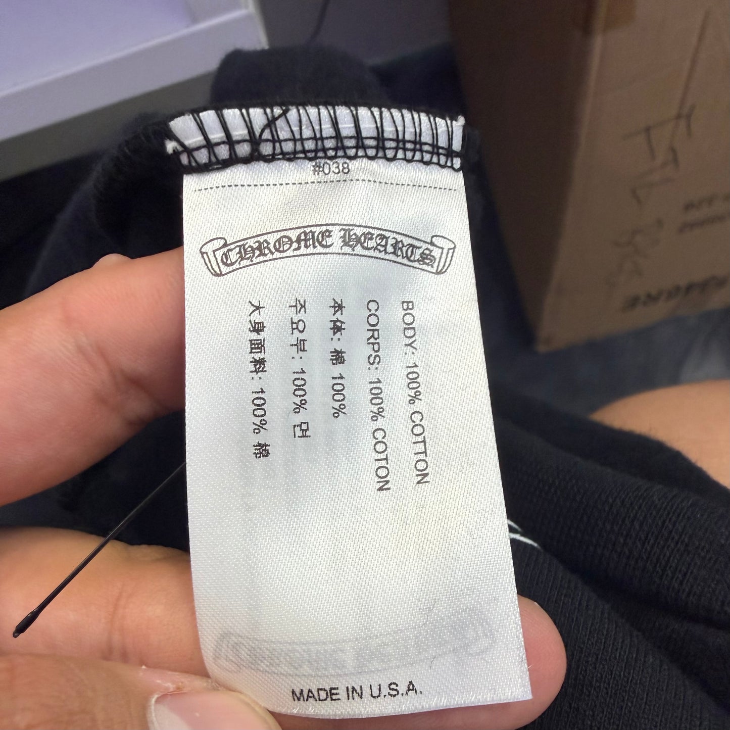 Chrome Hearts Scroll Hoodie