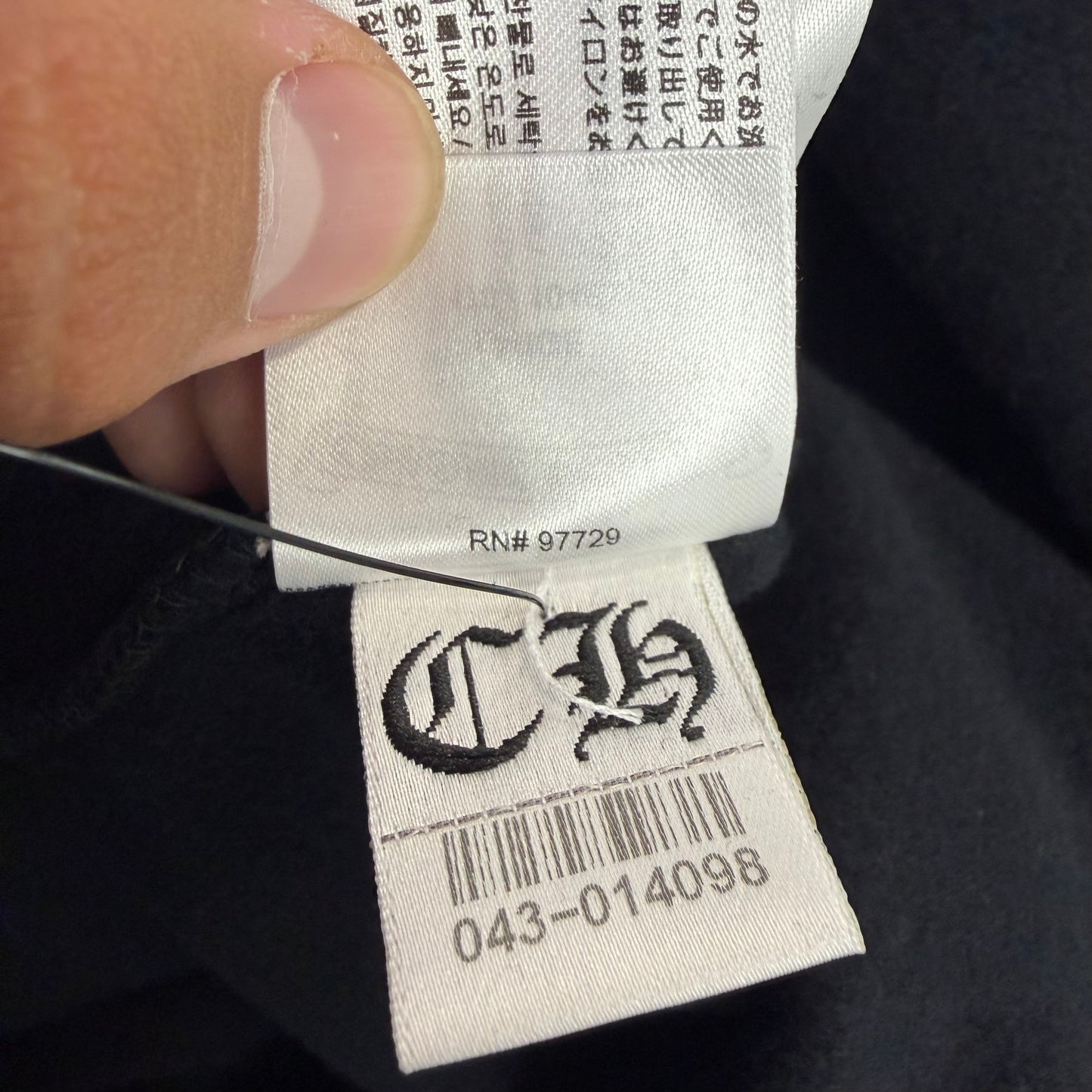 Chrome Hearts Scroll Hoodie
