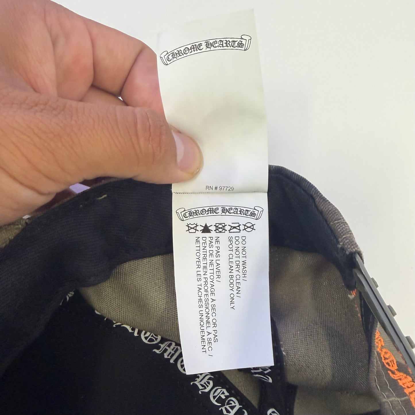 Chrome Hearts Camo Baseball Hat
