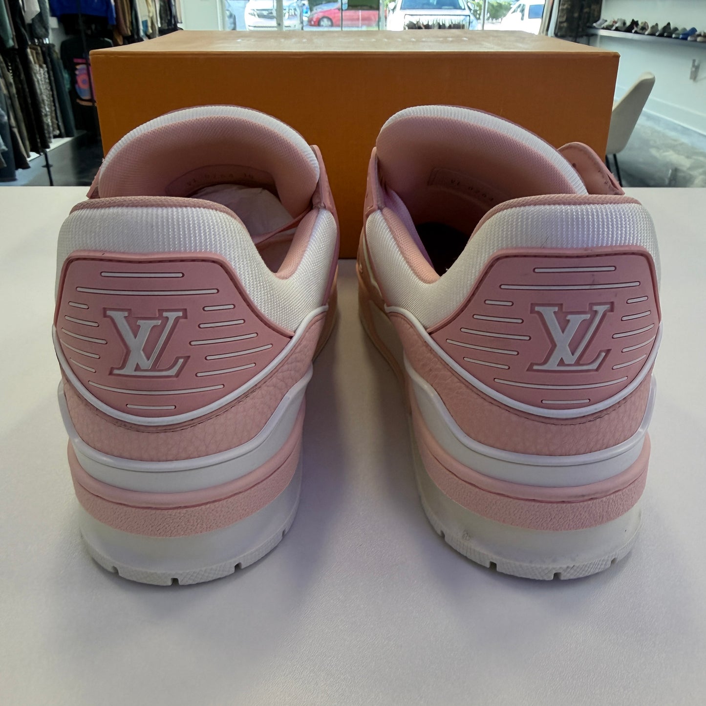 Louis Vuitton Trainer Sneaker Pink (Used)