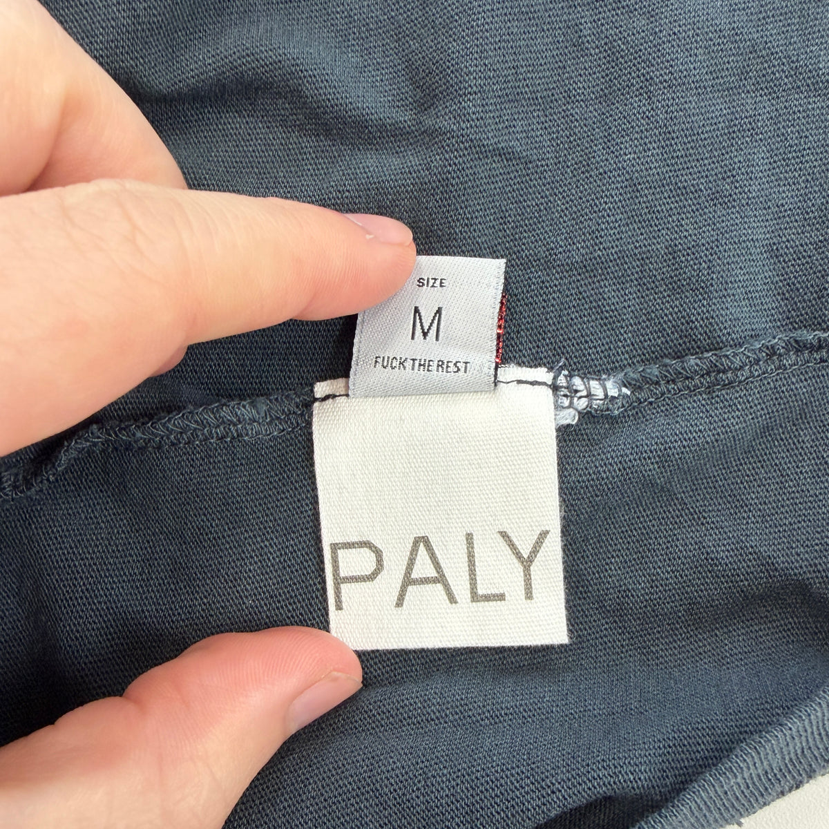 Paly Hollywood Thriller Night Vintage Washed Black Cutoff Tee - view 6