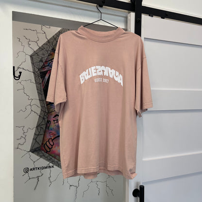 Balenciaga Backflip Pink Tee