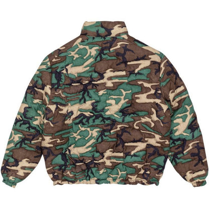 ERL Camo Quilt Puffer Coat