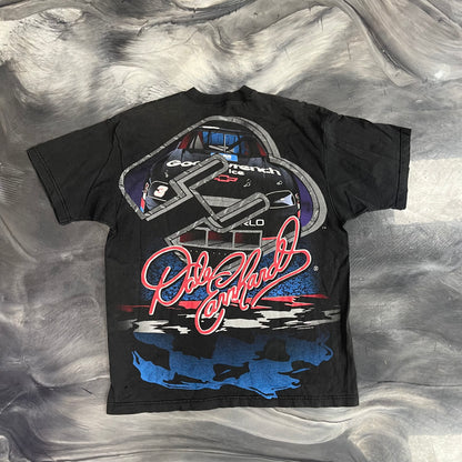 1990s Dale Earnhardt "The Man" NASCAR Vintage All-Over Print Tee