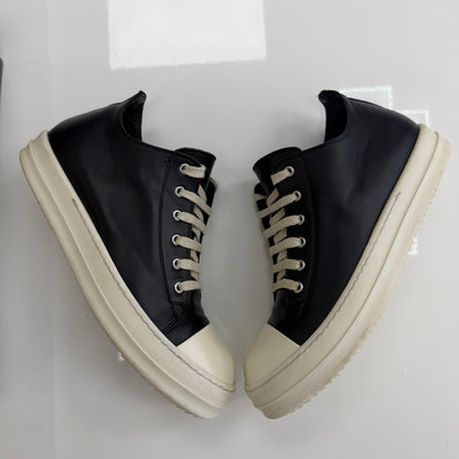 Rick Owens Ramone Porterville Low Black Milk (USED)