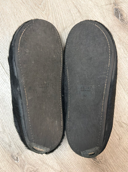 Marni Fussbett Sabot Mules Black (USED NO BOX)