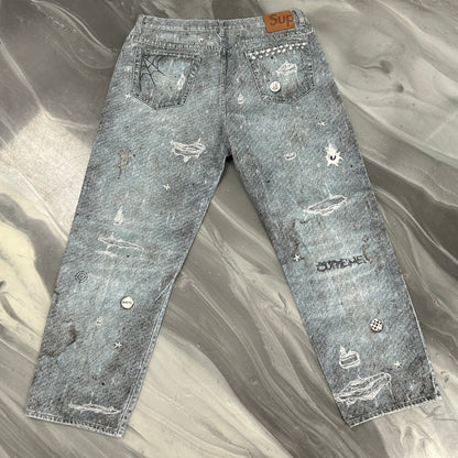 Supreme HJR Trompe L'oeil Loose
Fit Jean Blue