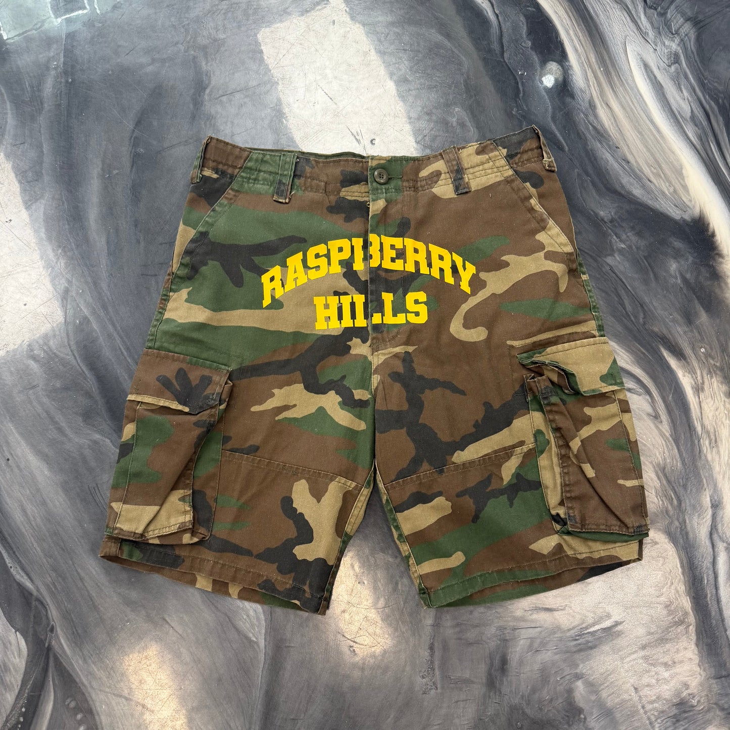 GV Gallery Raspberry Hills Camo Shorts