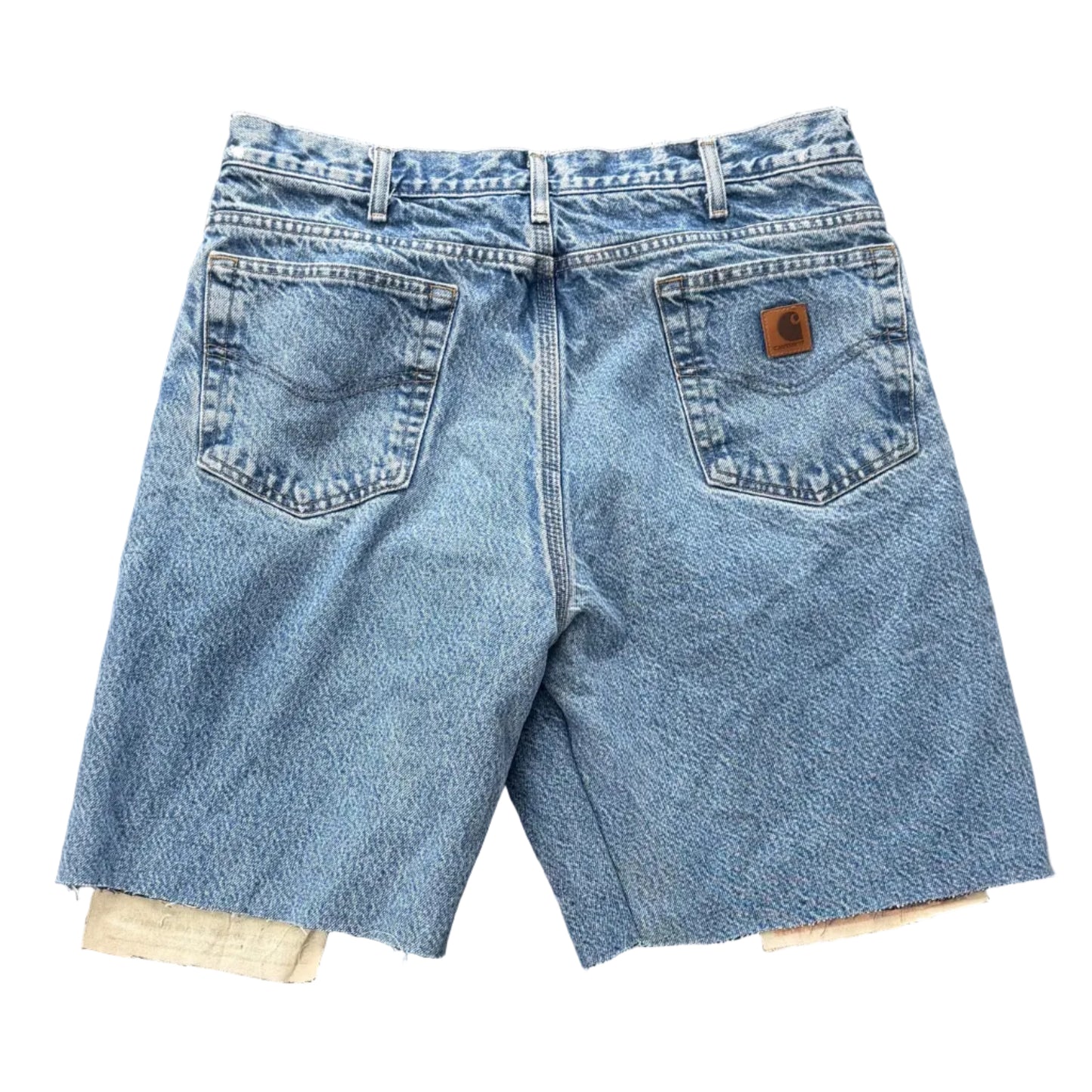 Geek Boyz Global Denim Patch Shorts