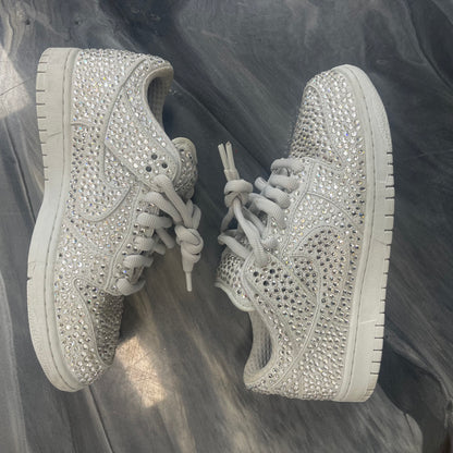 Nike Cactus Plant Flea Market X Swarovski X Dunk Low 'Pure Platinum' (USED)
