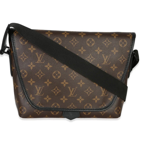 Louis Vuitton Monogram Macassar Canvas Magnetic Messenger