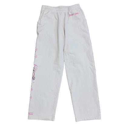 Chrome Hearts Deadly Doll Sweatpants White