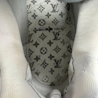 Louis Vuitton Mini Monogram Stripe Trainer Sneaker - view 8