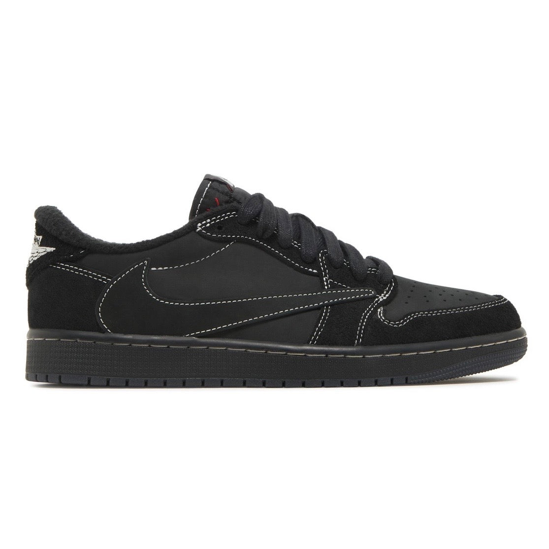 Travis Scott X Jordan 1 Retro Low OG SP Black Phantom (USED)(NO BOX)