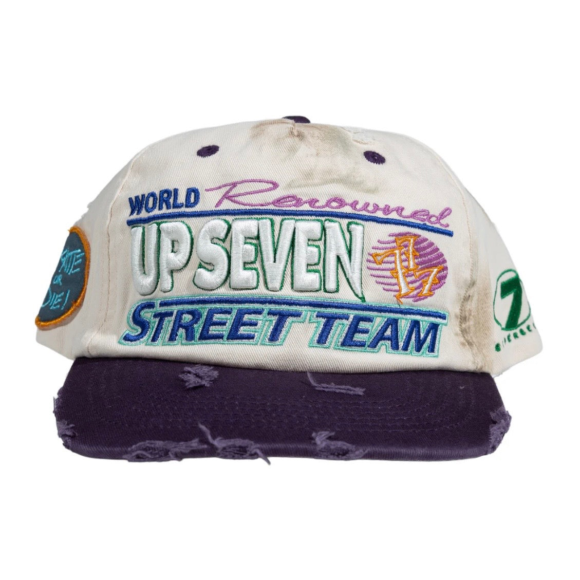 Up7skate International Street Team Cream/Purple