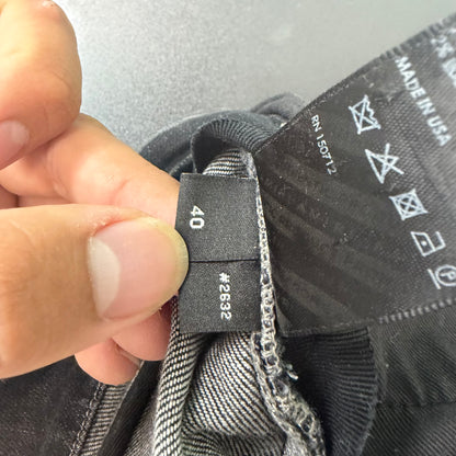 AMIRI Distressed Bandana Thrasher Jeans