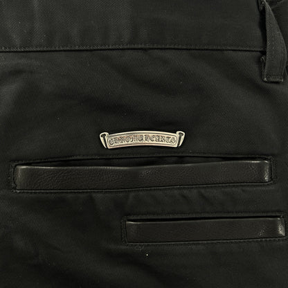 Chrome Hearts Matty Boy 99 Eye Black Chino Pants