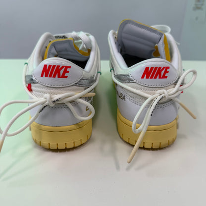 Nike Off White Dunk Low Lot 1 (Black Friday) (USED NO BOX)