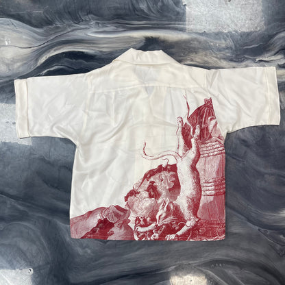 Enfants Riches Déprimés Rat Palace chemise silk short-sleeve shirt